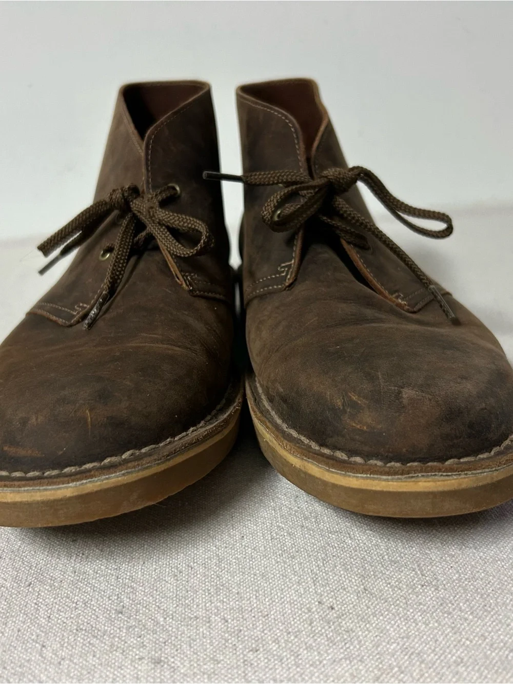 Clarks Collection Desert Chukka Boots Men’s 12M Brown Leather